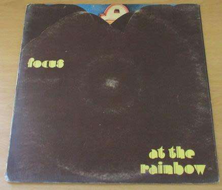 FOCUS At the Rainbow LP VINYL RECORD
