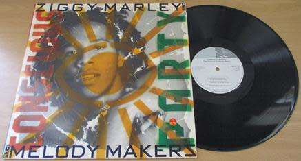 ZIGGY MARLEY AND THE MELODY MAKERS Conscious Party LP VINYL RECORD