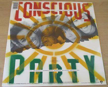 ZIGGY MARLEY AND THE MELODY MAKERS Conscious Party LP VINYL RECORD