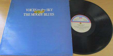 THE MOODY BLUES Voices in the Sky Best Of VINYL RECORD
