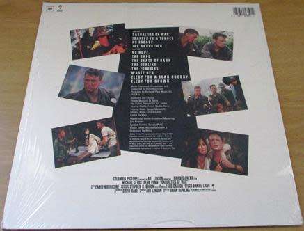 CASUALTIES OF WAR O.S.T. LP VINYL RECORD