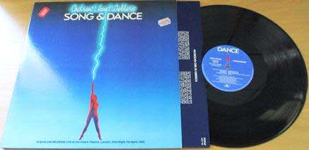 ANDREW LLOYD WEBBER Song & Dance Original Cast 2xLP VINYL RECORD