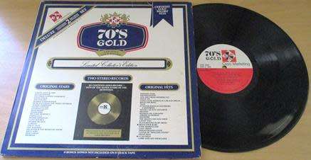 70`S GOLD Limited Collector`s Edition 2xLP VINYL RECORD