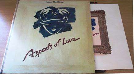 ANDREW LLOYD WEBBER Aspects of Love O.S.T. 2xLP VINYL RECORD
