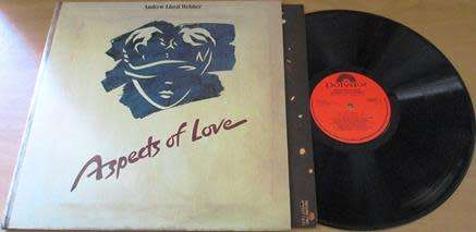 ANDREW LLOYD WEBBER Aspects of Love O.S.T. 2xLP VINYL RECORD