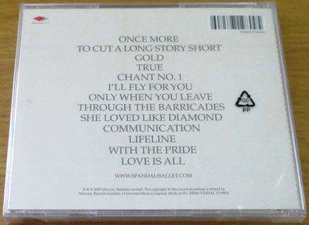 SPANDAU BALLET Once More IMPORT CD