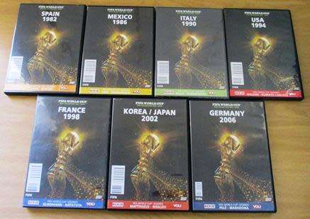 FIFA WORLD CUP 1-15 DVD [BBOX 10] 15 DVDs