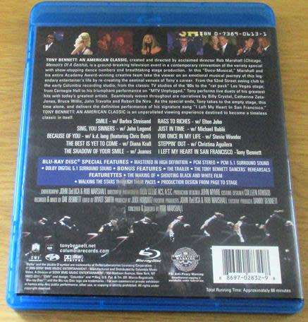 TONY BENNETT An American Classic BLU RAY