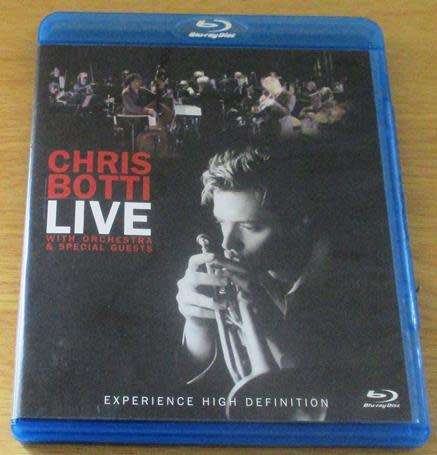 CHRIS BOTTI Live with Orchestra and special guests BLU RAY