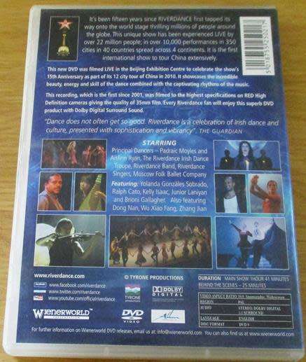 RIVERDANCE Live From Beijing DVD [BBox 11]