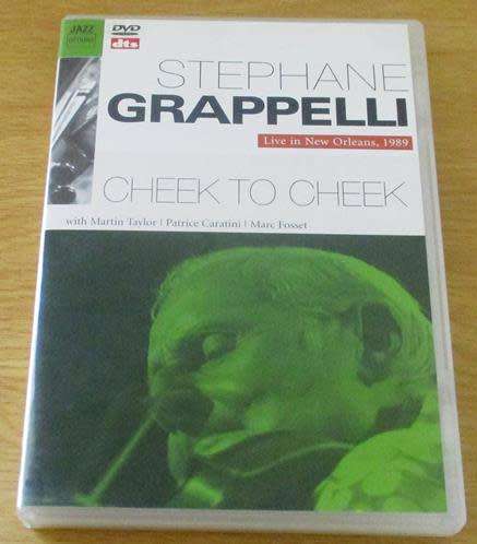 STEPHANE GRAPPELLI Cheek to Cheek Live in New Orleans 1989 DVD
