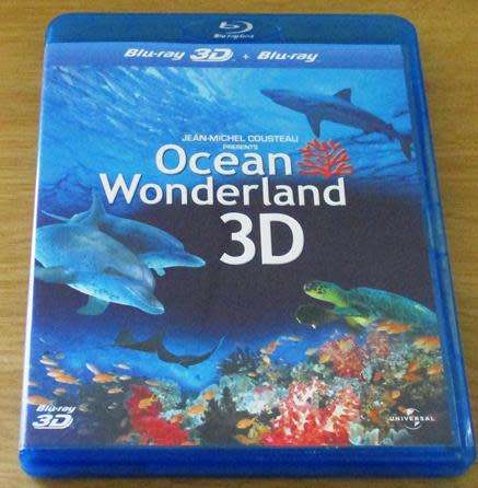 OCEAN WONDERLAND 3D BLU RAY 3D + BLU RAY
