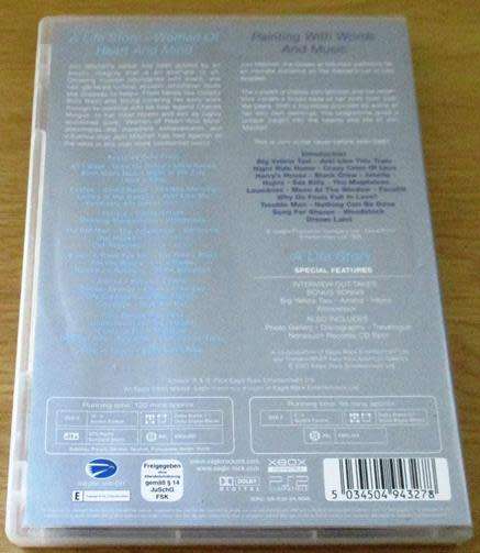 JONI MITCHELL A Life Story + Painting with Words and Music DVD