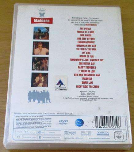 MADNESS at Madstock DVD