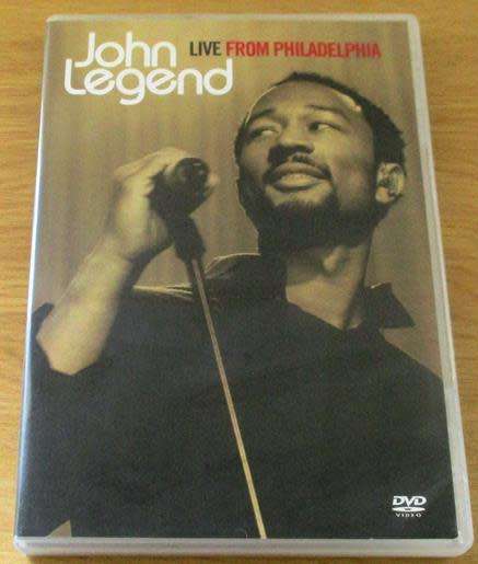 JOHN LEGEND Live From Philadelphia DVD