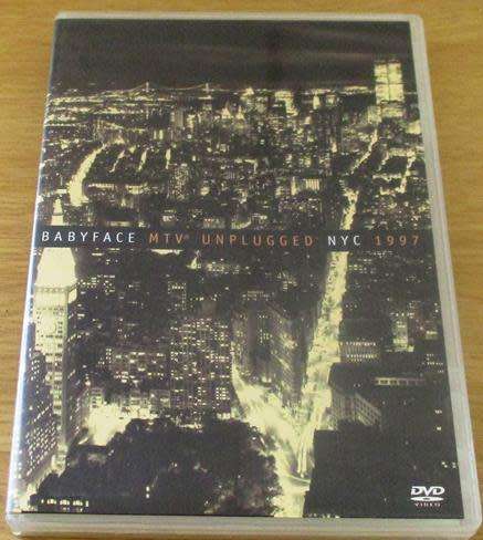 BABYFACE MTV Unplugged NYC 1997 DVD