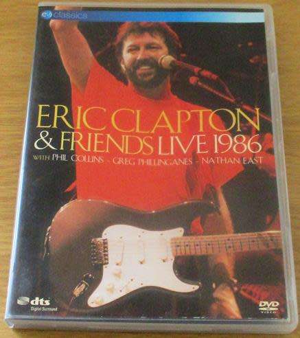 ERIC CLAPTON & FRIENDS Live 1986 DVD
