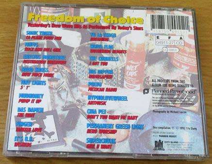 TANNIE ROOT PRESENTS Freedom of Choice CD [Shelf V Box 4]