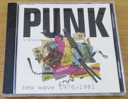 PUNK  & DISORDERLY New Wave 1976-1981 CD [Shelf V Box 4] OLD SKOOL PUNK
