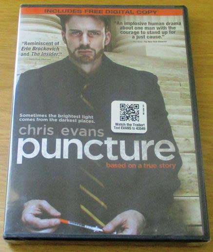Cult Film: Puncture Chris Evans DVD [BBox 11]