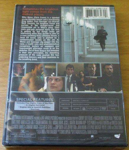 Cult Film: Puncture Chris Evans DVD [BBox 11]