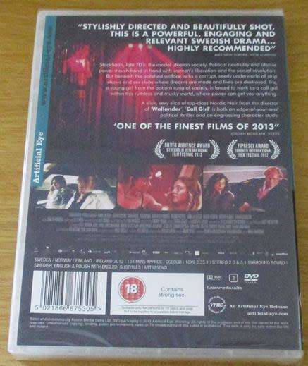 Cult Film: Call Girl (Artificial Eye) [BBox 11] Swedish Polish with English Subtitles