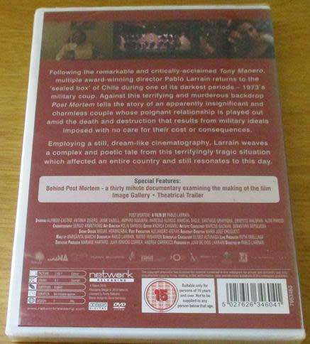 Cult Film: Post Mortem [BBox 11] Spanish with English Subtitles