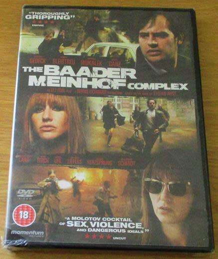 Cult Film: The Baader Meinhof Complex DVD [BBox 11] German with English Subtitles