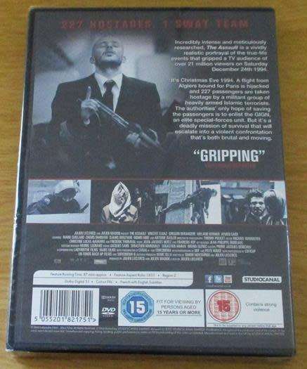 Cult Film: The Assault DVD [BBox 11] French with English subtitles