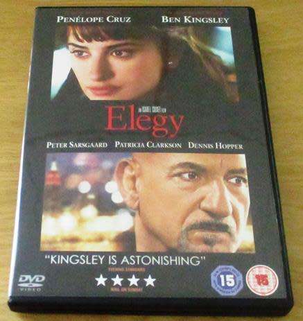 Cult Film: Elegy DVD Penelope Cruz Dennis Hopper Ben Kingsley [BBox 11]