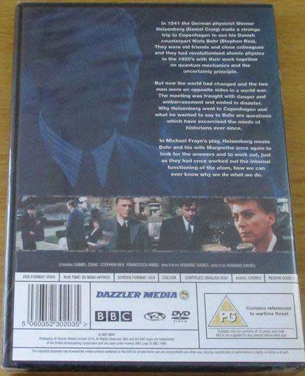 Cult Film: Copenhagen  Daniel Craig Stephen Rea DVD [BBox 11]