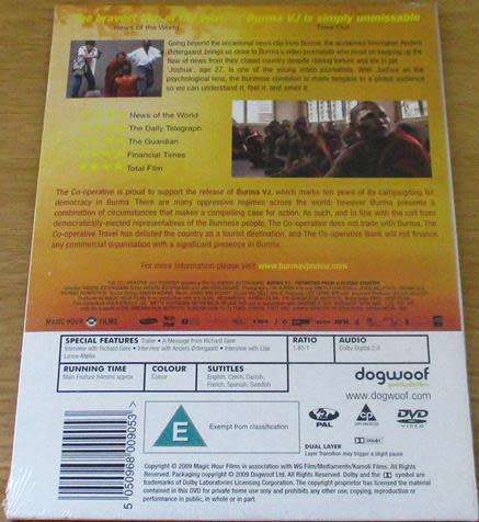 Cult Film: Burma VJ DVD [BBox 11]