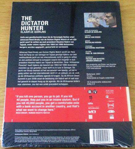 Cult Film: The Dictator Hunter Klaartje Quirijns DVD [BBox 11]