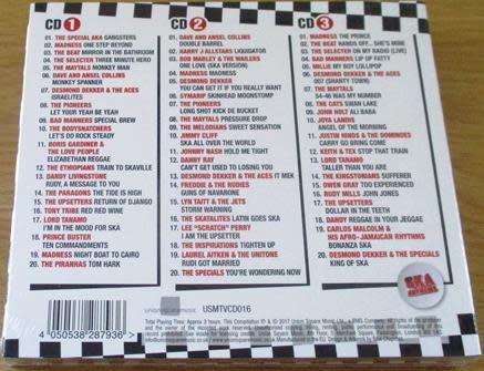 Various SKA ANTHEMS 30 Classic SKA Anthems 3xCD