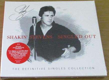 SHAKIN` STEVENS Singled Out - The Definitive Singles Collection 3xCD