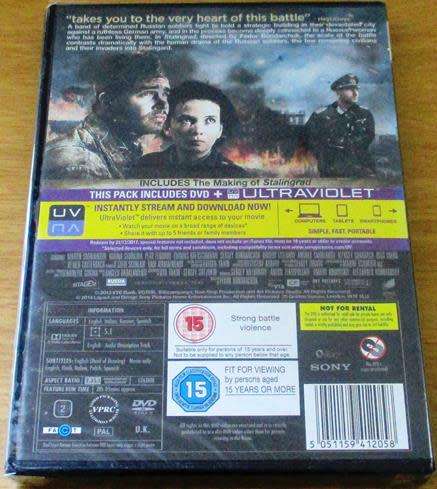Cult Film: Stalingrad DVD [BBox 12] English Italian Russian Spanish with English Hindi Subtitles
