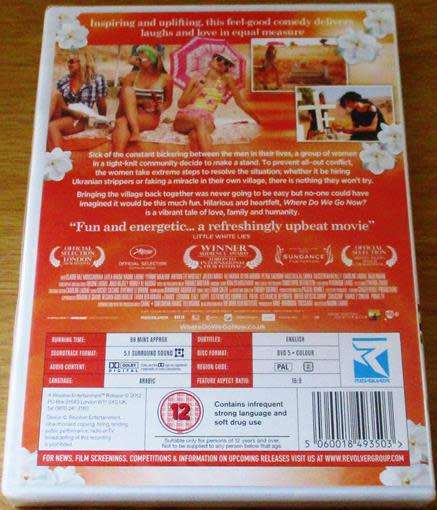 Cult Film: Where Do We Go Now? DVD [BBox 12] Arabic with English Subtitles