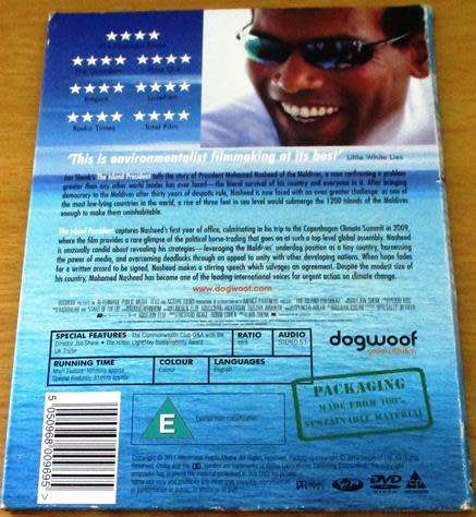 Cult Film: The Island President Mohamed Nasheed of the Maldives DVD [BBox 12]