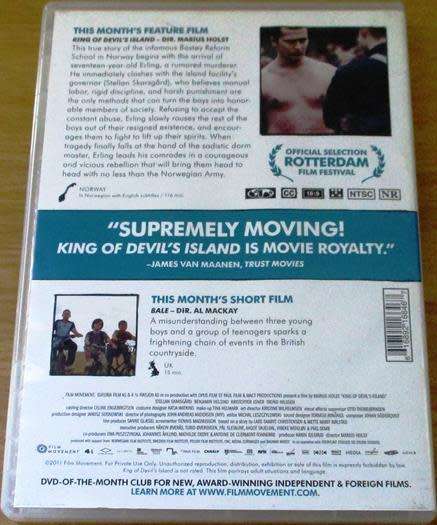 Cult Film: King of the Devil`s Island DVD [BBox 12] Norwegian with English Subtitles
