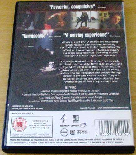 Cult Film: Sex Traffic DVD [BBox 12]