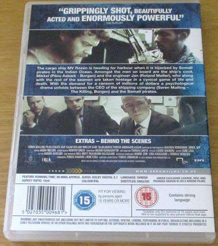 Cult Film: A Hijacking DVD [BBox 12] Danish with English Subtitles