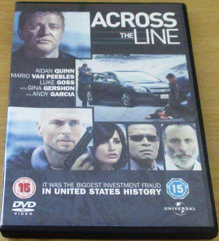 Cult Film: Across the Line Biggest Investment Fraud in USA History DVD [BBOX 13]