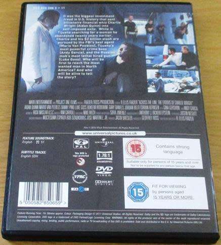 Cult Film: Across the Line Biggest Investment Fraud in USA History DVD [BBOX 13]