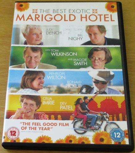 Cult Film: The Best Exotic Marigold Hotel DVD Bill Nighy Judi Dench [BBOX 13]