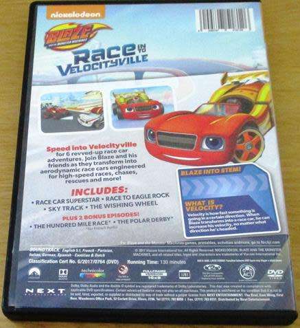 Cult Film: Nickeldeon Blaze and the Monster Machines  [BBOX 13]