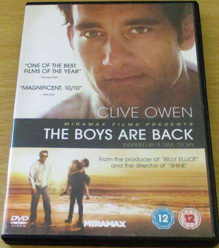 Cult Film: The Boys Are Back DVD Clive Owen [BBOX 13]