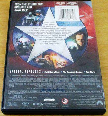 Cult Film: Captain America The First Avenger[BBOX 13]