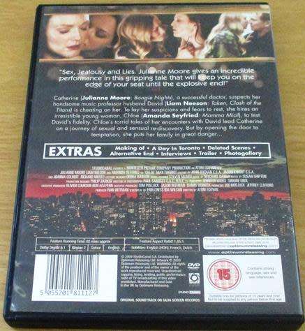 Cult Film: Chloe DVD Julianne Moore Liam Neeson [BBOX 13]