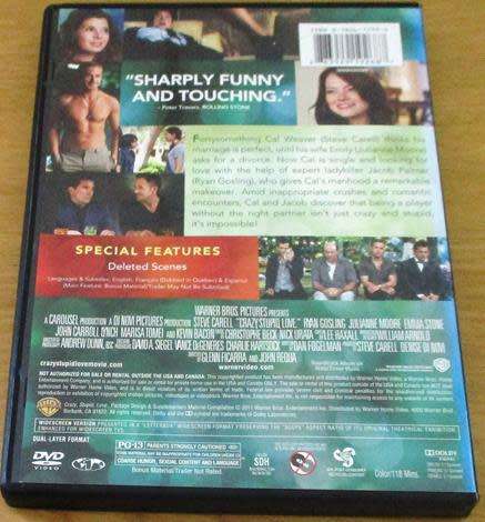 Cult Film: Crazy Stupid Love DVD Julianne Moore Steve Carell Ryan Gosling [BBOX 13]