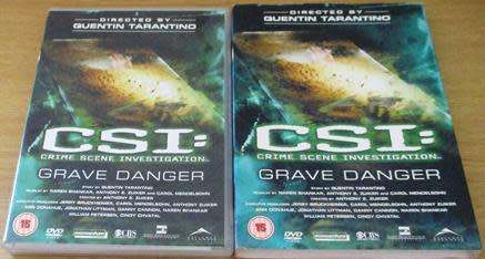 Cult Film: CSI: Grave Danger DVD Directed by Quentin Tarantino [BBOX 13]